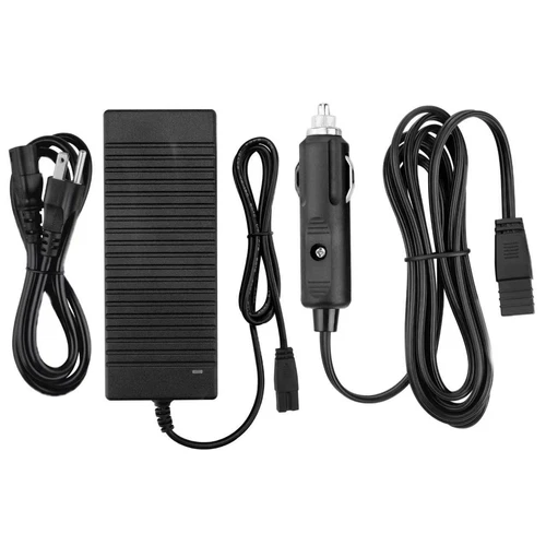 12V AC Adapter + Car AC Adapter For Wagan 6214 EL6214 Thermoelectric Cooler Warm