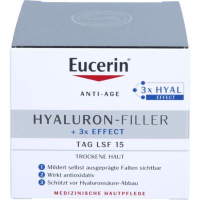 EUCERIN Anti-Age HYALURON-FILLER Tag trockene Haut 50 ml PZN07608420