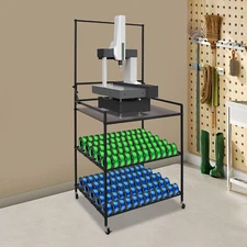 3D Printer Rack, Rolling 3D Printing Stand, Filament Spools Holder Racks Cart