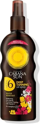 Cabana Sun Cabana Deep Tanning Oil Spray Spf6-200 Ml