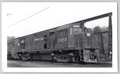 Eisenbahn Foto - Penn Central #2450 Lok 60er Jahre Vintage Bahnhof