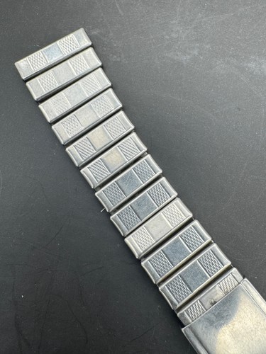 Vintage Gay Freres GF Edelstahl 1972 Uhrenarmband sehr selten ohne Endglieder - Bild 4 von 10