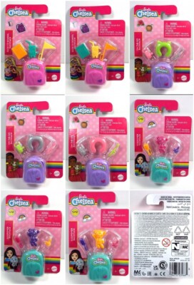 Barbie Chelsea mini backpack sets new sealed Choose from Menu