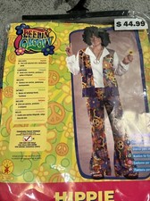 Feelin Groovy Hippie Costume Standard One Size Adult Costume