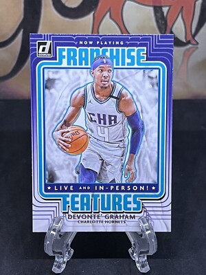 2020-21 Donruss Devonte  Graham #4 Franchise Features Charlotte Hornets