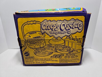 Vintage Creepy Crawlers Thingmaker II with 3 Molds & Box