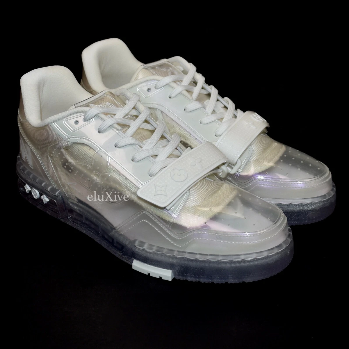 NWT Louis Vuitton Men's Transparent Clear Trainer Sneakers