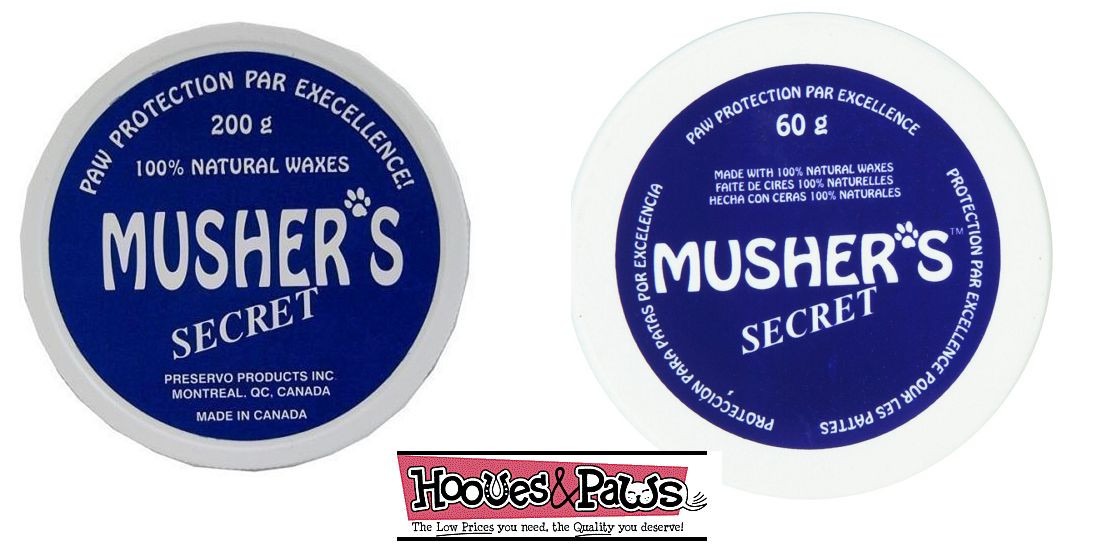 Musher's Secret Dog Paw Protection Wax Moisturizer Invisible Boot