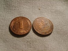 Sammlung einmal zum aussuchen 1 Pfennig Mark der BRD D-Mark Glückspfennig