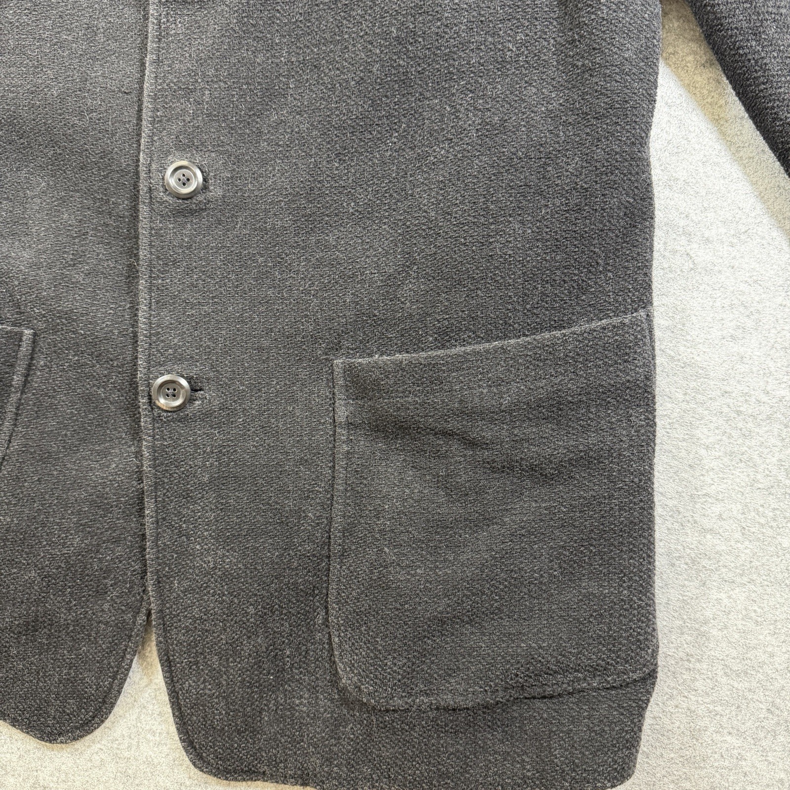 Tommy Bahama Island Soft Trench Coat Mens XL Wool Blend Made In Italy Luxury thumbnail 10