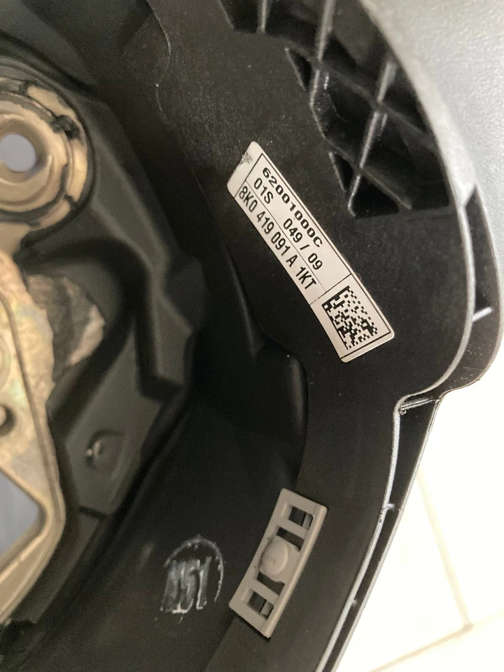 Audi A4 8K B8 Bj.09 orig. TRW Lenkrad 4-Speichen 8K0419091A 1KT - Bild 2 von 4