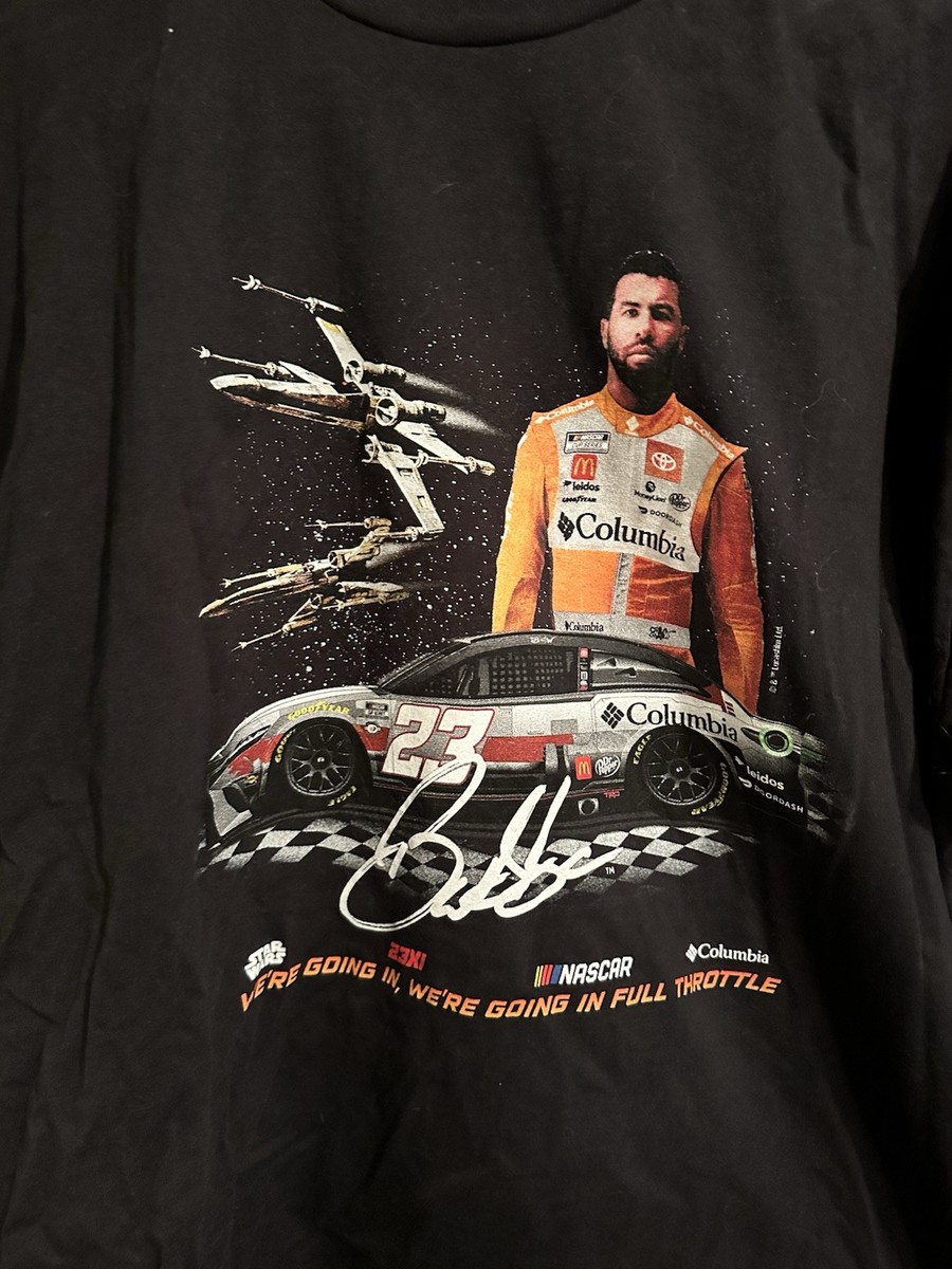 ワッカ Columbia NASCAR Bubba Wallace Star Wars 23XI Shirt XL | eBay