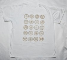 JDM Wheels Shirt (Large ISH) White (Fast Shipping!) Volk Advan Work Enkei SSR