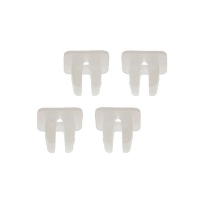 Multi-Purpose Retainers | Nylon Material | White | 12 Millimeters Head Diameter