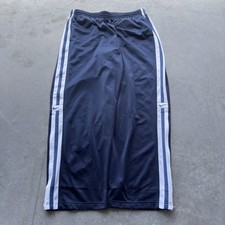 Vintage Y2K 2000s Nike Baggy Striped Swoosh Track Sweatpants Size XL