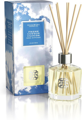 by SLATKIN + CO. Fresh Cotton Clouds Reed Stick Diffuser