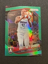 Brittney Griner 2025 Panini Prizm WNBA Green Prizm #46 Atlanta Dream