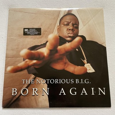 Vintage 1999 Notorious BIG Born Again 2xLP Vinyl Rap Hip Hop Bad Boy Arista 90s