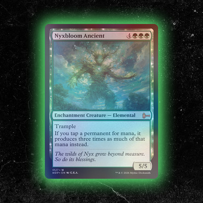 FOIL - Nyxbloom Ancient - Custom MTG Commander / Playtest Card