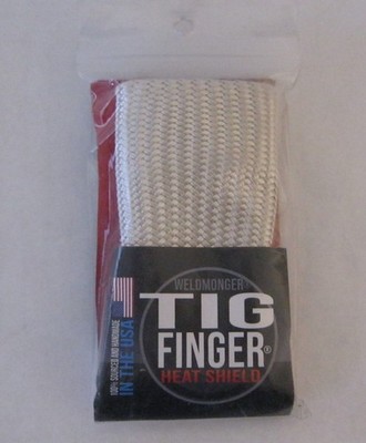 TIG Finger Over Welding Gloves Heat Shield Guard Heat Protection By Weld Monger