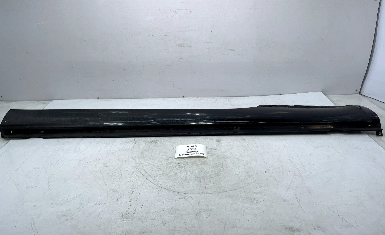 ✅ 12-17 OEM Bentley Continental GT Left Driver Skirt Rocker Panel Shell Black