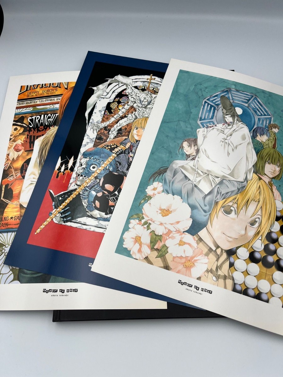 blanc et noir: Takeshi Obata Artbook, First Edition, with Bonus