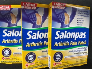 Salonpas Arthritis Pain Patch. ( 4 Boxes Of 9)