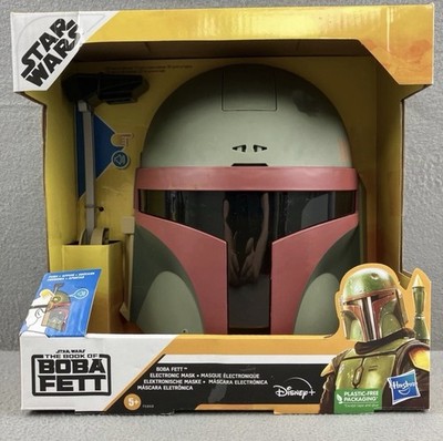 Star Wars Boba Fett Electronic Mask Hasbro Disney NEW Helmet Sound Effects