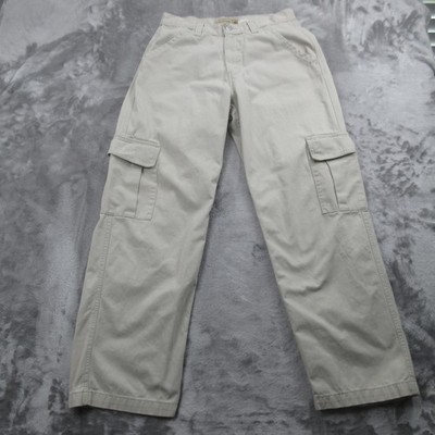 Levi's Silvertab Cargo Pants Mens 31x32 Beige Relaxed Fit Khaki Cotton Casual