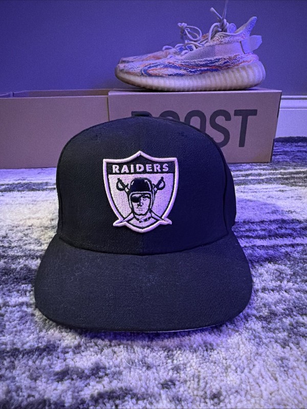 New Era 59Fifty Las Vegas Raiders Pink Pro Bowl Fitted Hat (Size 7 1/4)