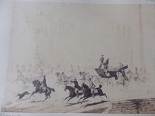PHOTO 1868 SAUMUR ECOLE DE CAVALERIE GASSER  / BOURGOIN PHOT / MONTREUIL