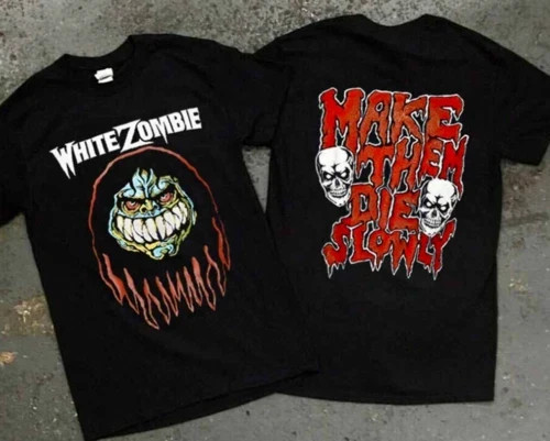 1989 White Zombie Make Them Slowly Tour T-Shirt | eBay