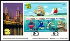 New Zealand 1999 Marine Life - Australia Expo Miniature Sheet FDC SC 1544a