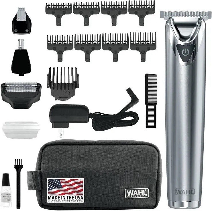 Wahl Brushed Stainless Steel Lithium-Ion 2.0 Trimmer (9864SS