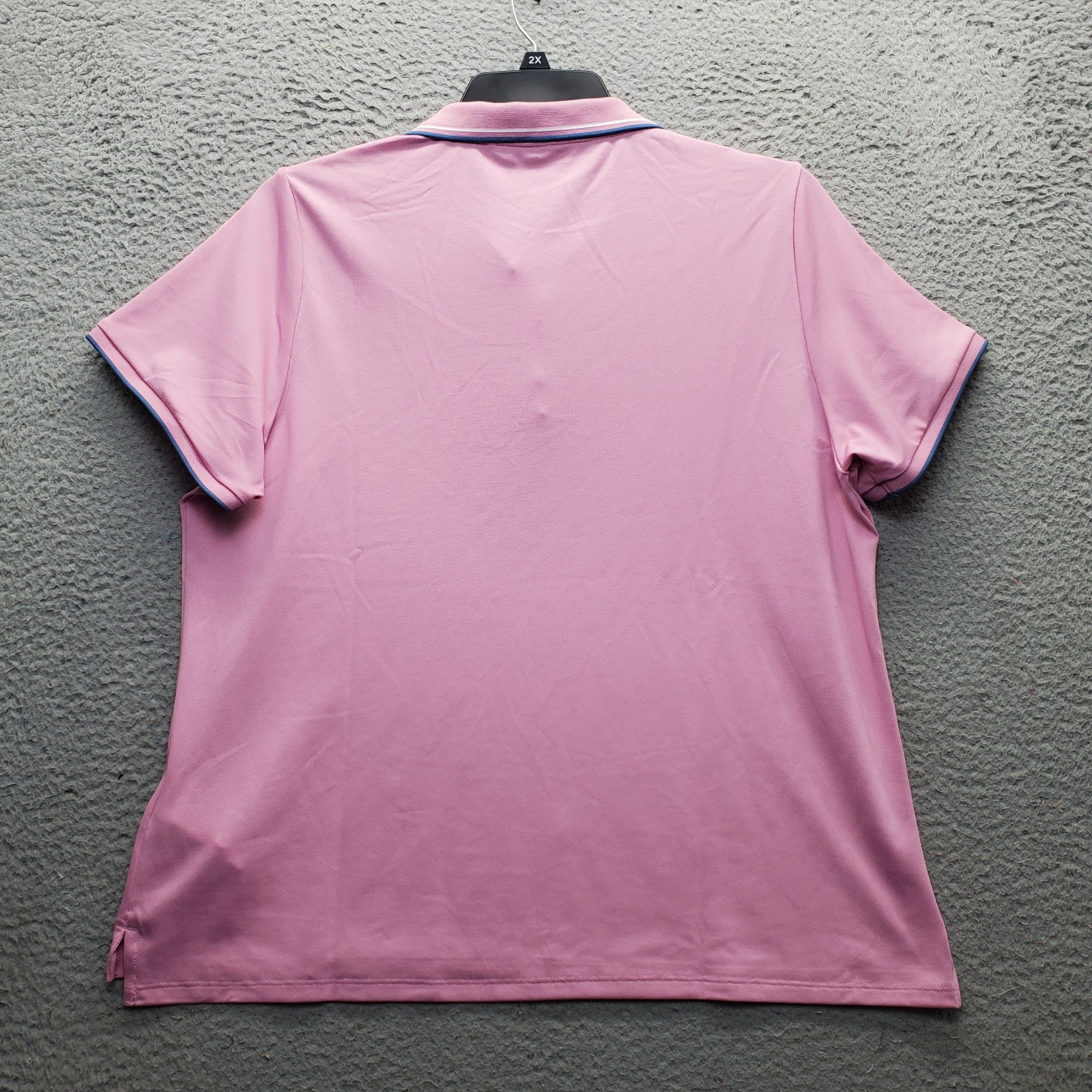 PUMA Polo Shirt Womens 2XL Pink Golf Performance Short Sleeve Collared Popover