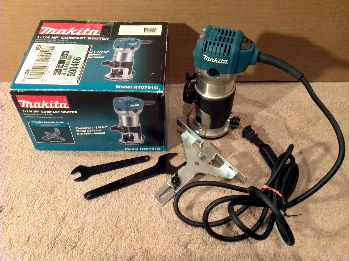 Rt0700c Makita Router Rt0701c NICE! Makita RT0701C 1-1/4 HP