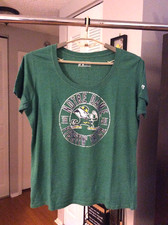 Notre Dame Fighting Irish Green Shiny Lettering Shirt Ladies Women 2X-Large 2XL