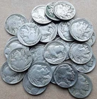 Lot of 25 Full Date 1935 Buffalo Nickels - various condition