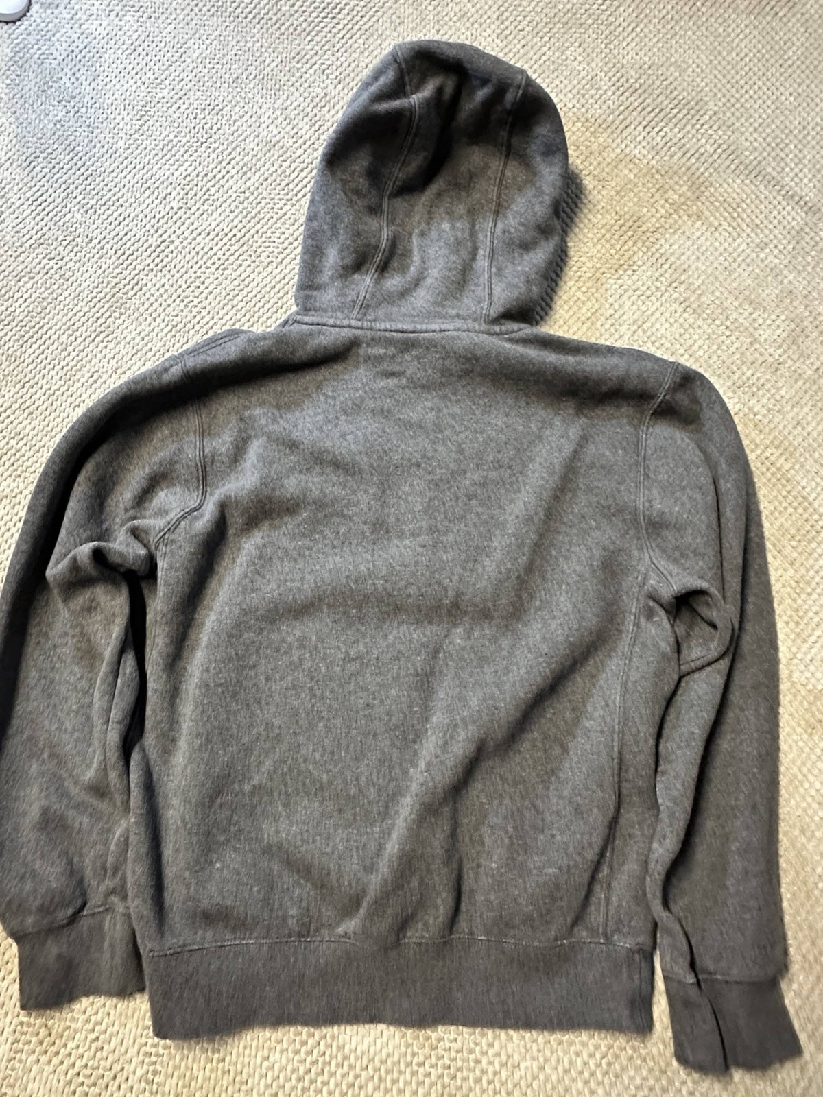 Nike Ladies Hoodie XS Grey Coloured Logo image 3