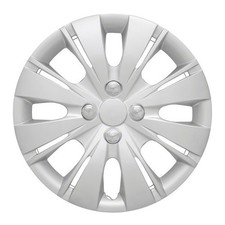 Silver Wheel Rim Covers 4pcs Hub Caps 15 Fits Toyota Yaris 2012-2015 Silver Wheel Rim Covers 4pcs Hub Caps 15 Fits Toyota Yaris 2012-2015