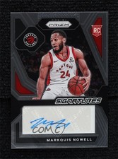 2023-24 Panini Prizm Rookie Signatures Markquis Nowell #RSI-NOW Auto 0lj0