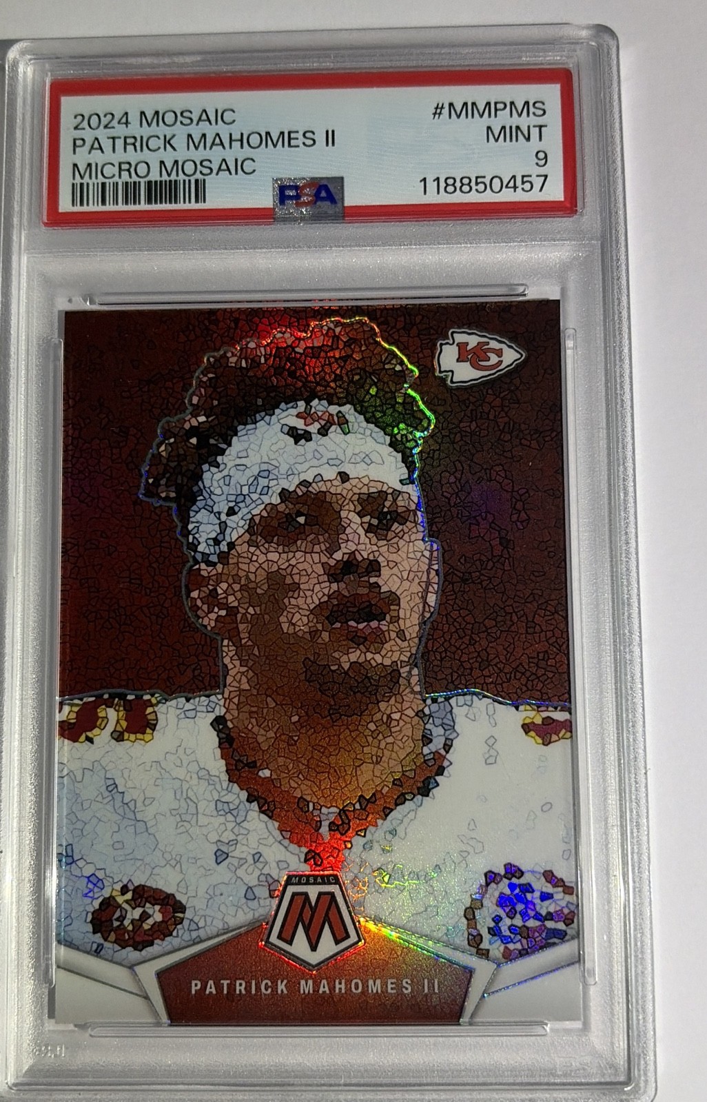 2024 Panini Mosaic - Micro Mosaic Patrick Mahomes II #MM-17