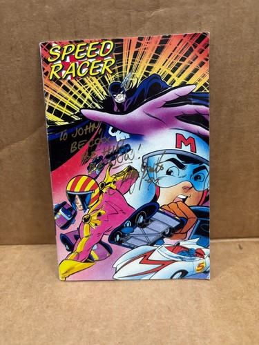 Speed Racer Mini Comic Signed By Publisher/Editor In Chief Tony Caputo 1992