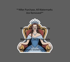 Queen Sticker Waterproof Decal Throne Royal Crown Princess Book Movie Gift NEW