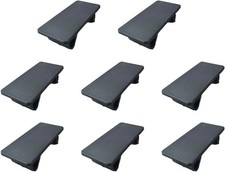 8 Pcs Rocker Switch Panel Cover ABS Rectangular Rocker Switch Blank Snap-in Hole