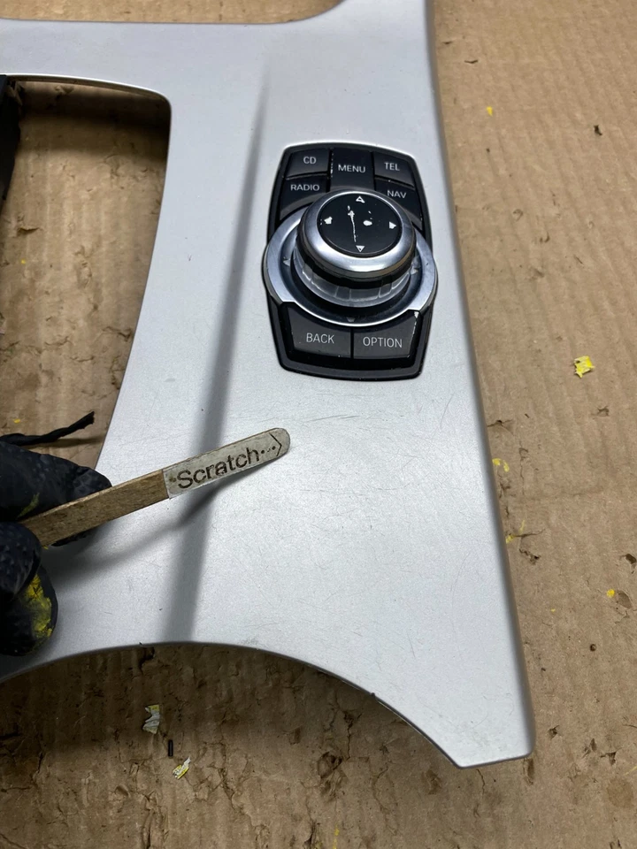 BMW X3 2011-2018 consola central palanca de cambios bisel envolvente 9184481 V1552 DG Foto 2 de 4