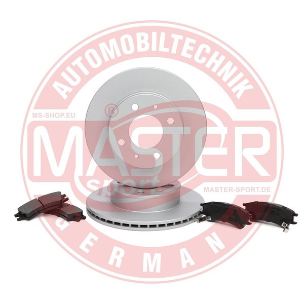 Master-Sport Germany Bremsensatz, Scheibenbremse Hinterachse FüR Hyundai-image