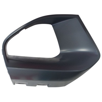 Replacement Gray Primed ABS Plastic Passenger Side Bumper Cover Air Duct Bezel