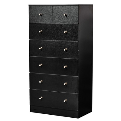 #ad Particleboard Cabinets Drawers Storage Cupboards Organizer Home Office Black NEW $179.99