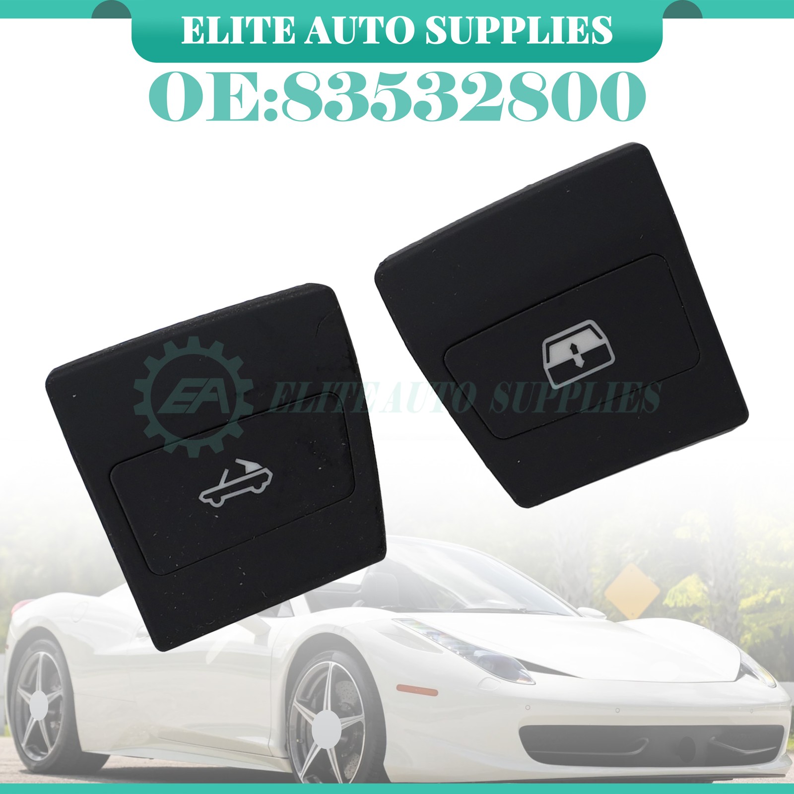 Ferrari 458 Spider 2015 Rear Window switches Set P/N 83532800